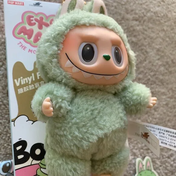Labubu The Monsters Exciting Macaron GreenGrape - Picture 7 of 9